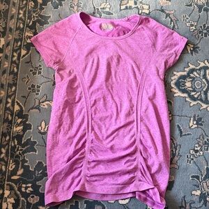 Athleta Pink Short Sleeve Top